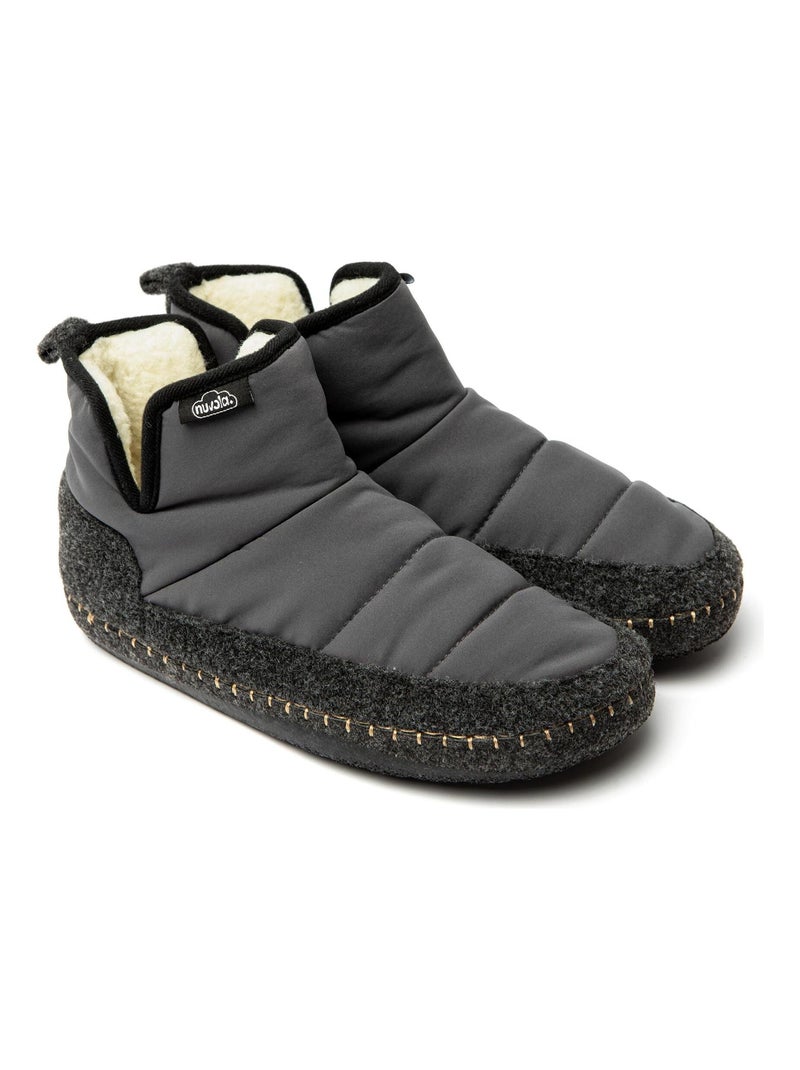 Zapatillas de casa unisex Nuvola con suela de goma Gris gris - Kiabi