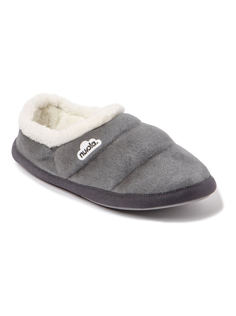 Zapatillas de casa unisex Nuvola con suela de goma Gris gris - Kiabi