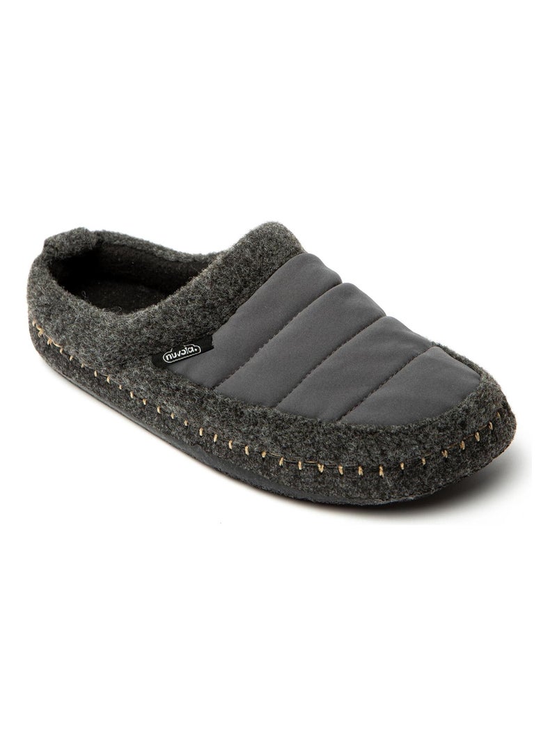 Zapatillas de casa unisex Nuvola con suela de goma Gris gris - Kiabi