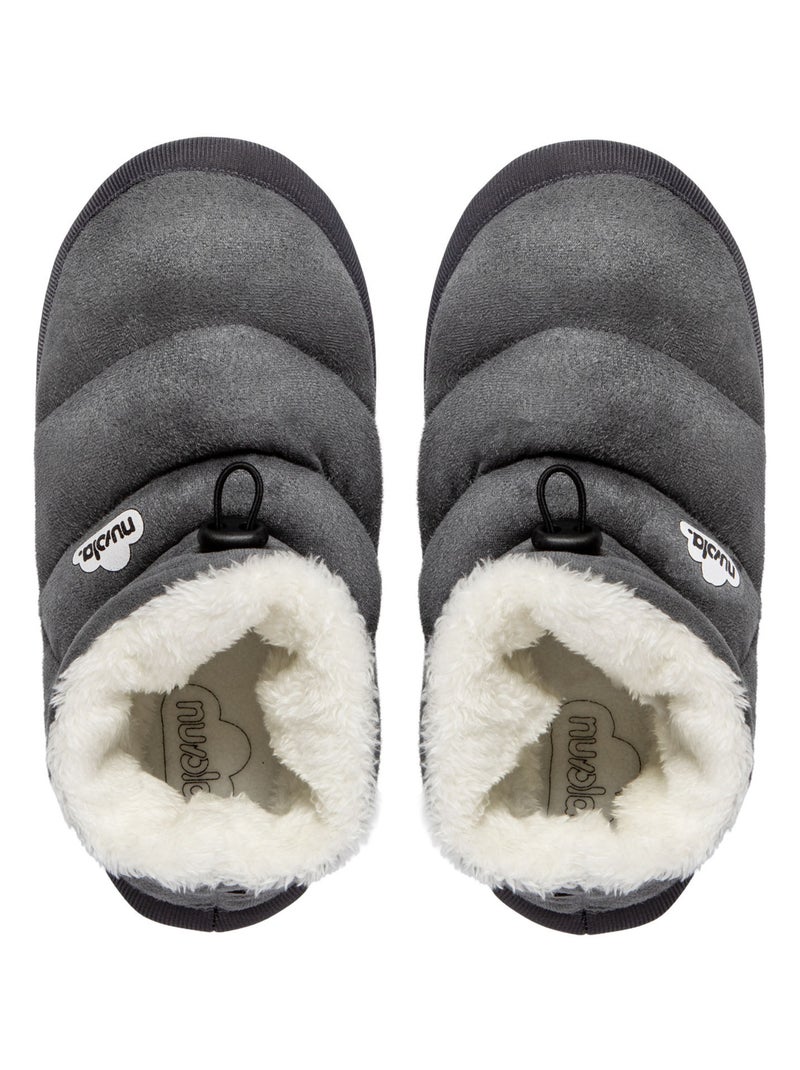 Zapatillas de casa unisex Nuvola con suela de goma Gris gris - Kiabi
