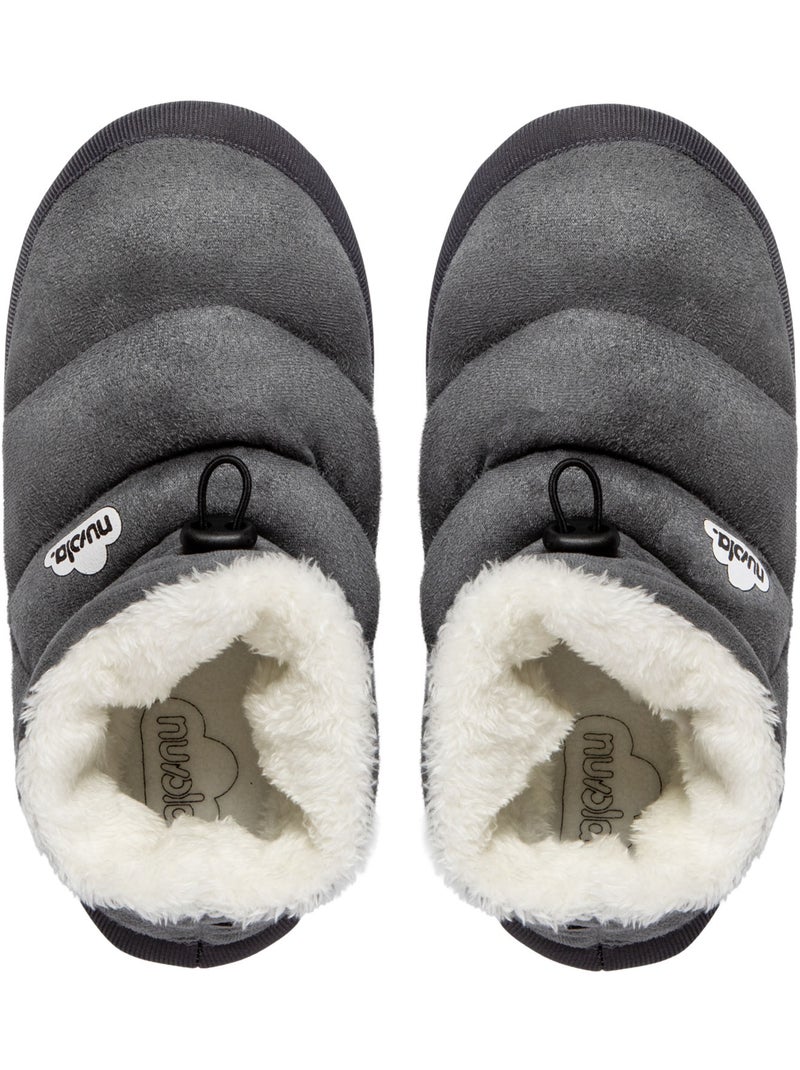 Zapatillas de casa unisex Nuvola con suela de goma Gris gris - Kiabi