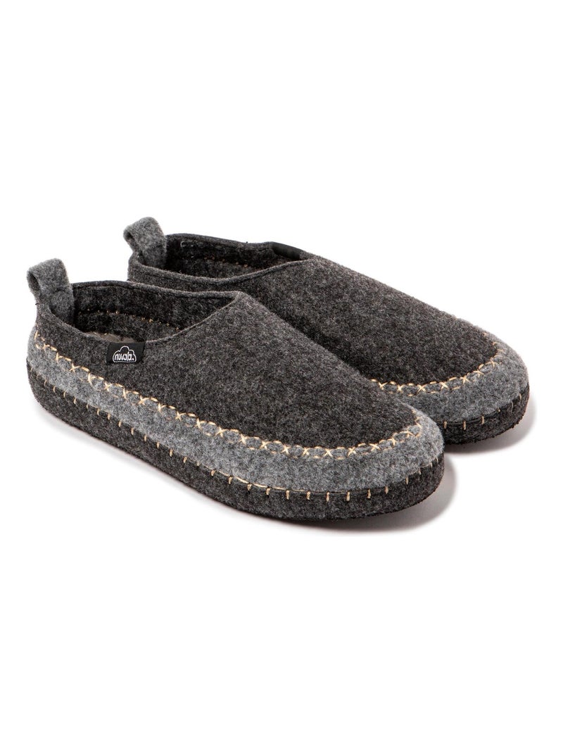 Zapatillas de casa unisex Nuvola con suela de goma Gris oscuro - Kiabi