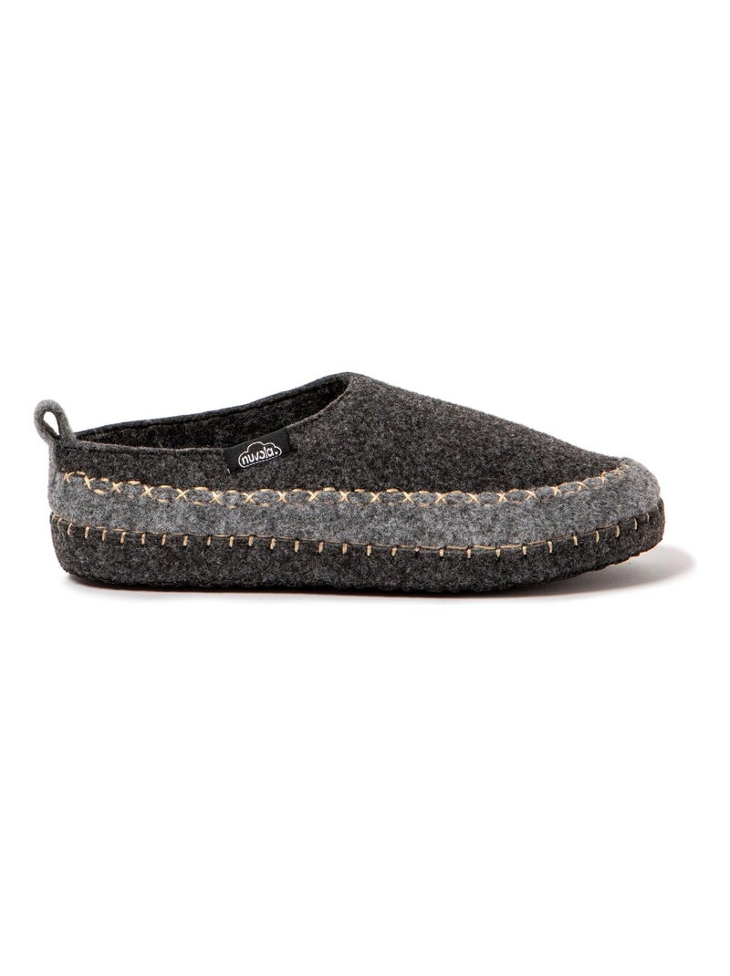 Zapatillas de casa unisex Nuvola con suela de goma Gris oscuro - Kiabi
