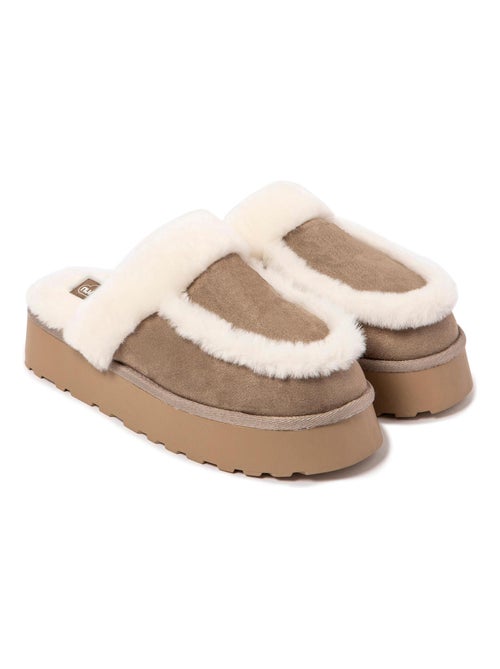 Zapatillas de casa unisex Nuvola con suela de goma - Kiabi