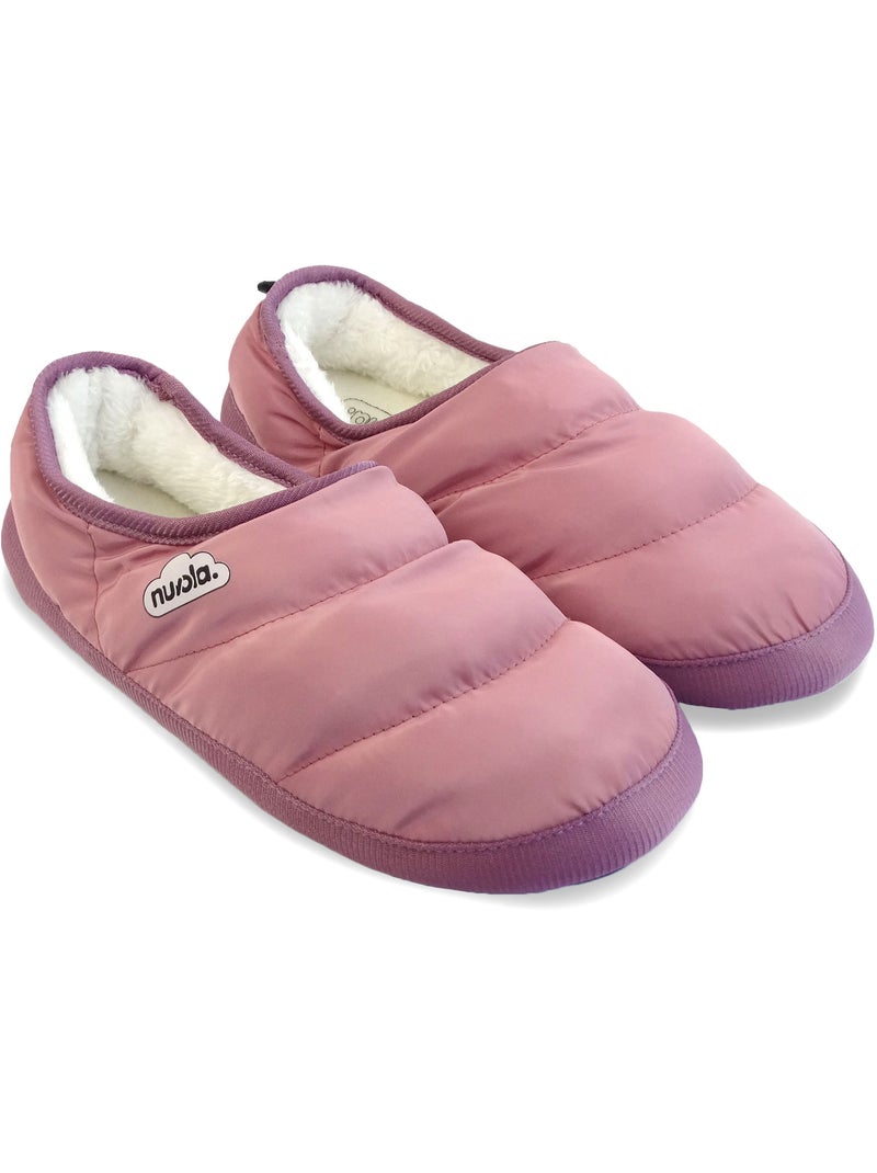 Zapatillas de casa unisex Nuvola con suela de goma Magenta - Kiabi