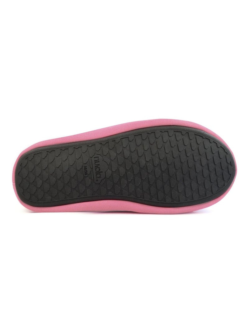 Zapatillas de casa unisex Nuvola con suela de goma Magenta - Kiabi