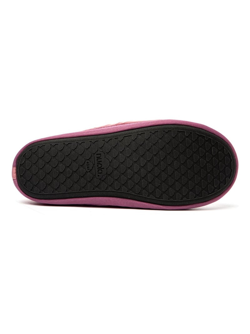 Zapatillas de casa unisex Nuvola con suela de goma Magenta - Kiabi