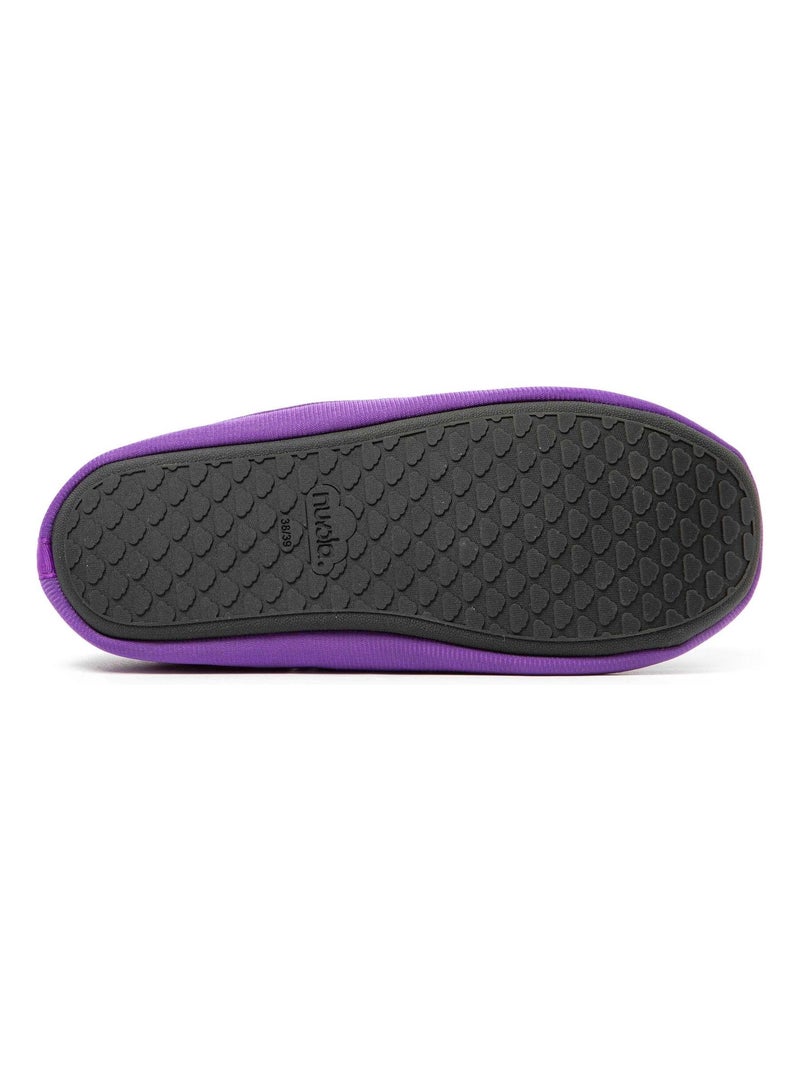 Zapatillas de casa unisex Nuvola con suela de goma Malva lila - Kiabi