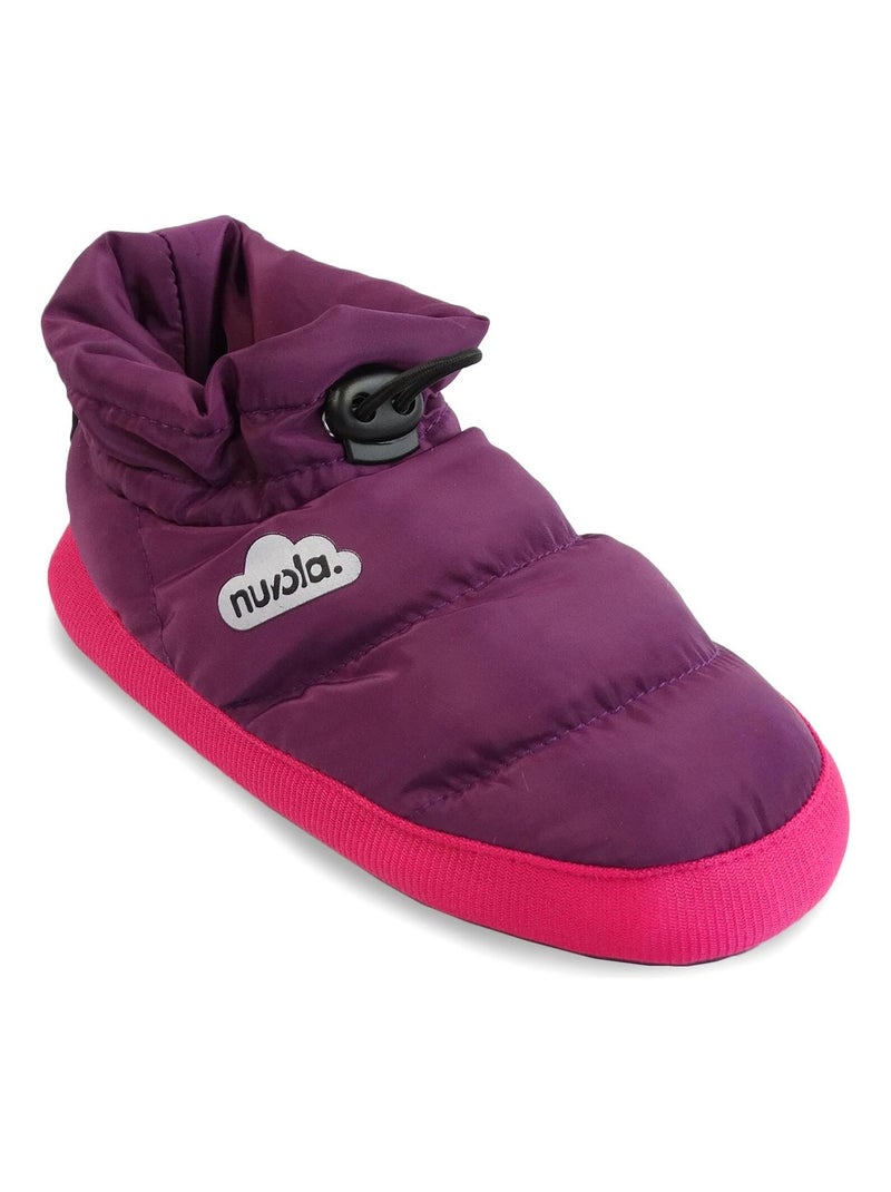 Zapatillas de casa unisex Nuvola con suela de goma Malva lila - Kiabi