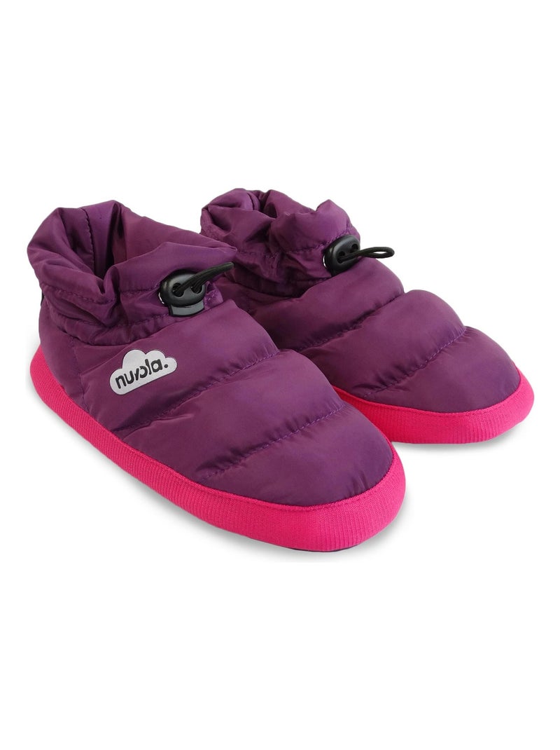 Zapatillas de casa unisex Nuvola con suela de goma Malva lila - Kiabi