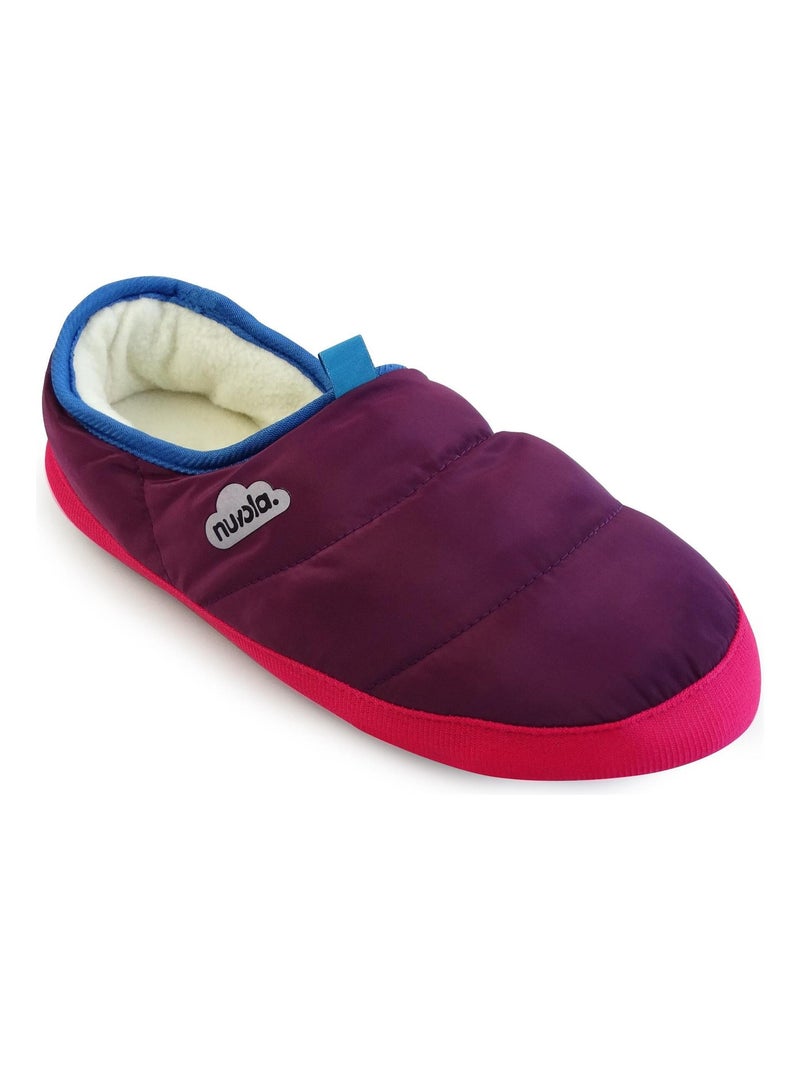 Zapatillas de casa unisex Nuvola con suela de goma Malva lila - Kiabi