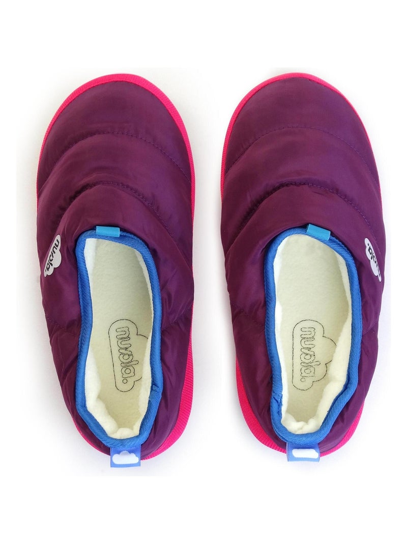 Zapatillas de casa unisex Nuvola con suela de goma Malva lila - Kiabi