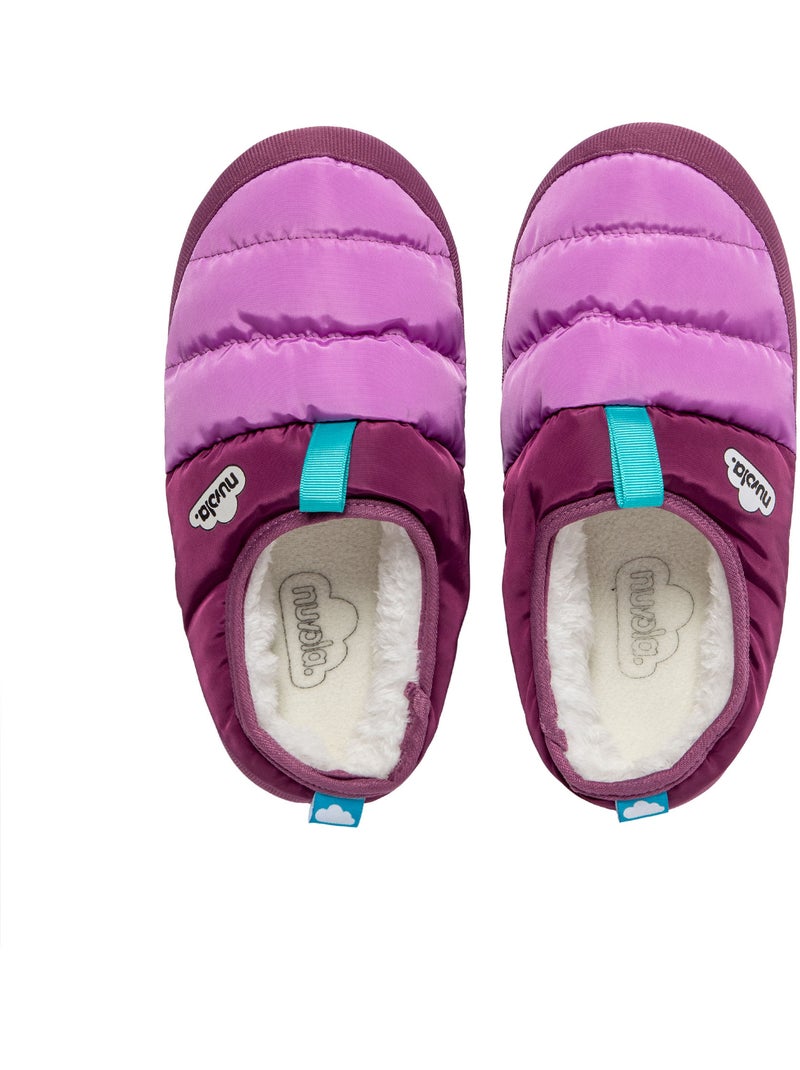 Zapatillas de casa unisex Nuvola con suela de goma Malva lila - Kiabi
