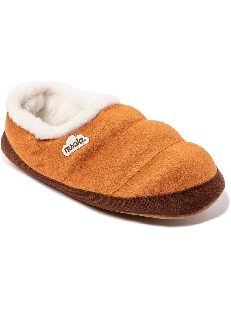 Zapatillas de casa unisex Nuvola con suela de goma Marrón chocolate - Kiabi