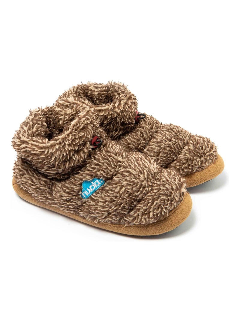 Zapatillas de casa unisex Nuvola con suela de goma Marrón - Kiabi