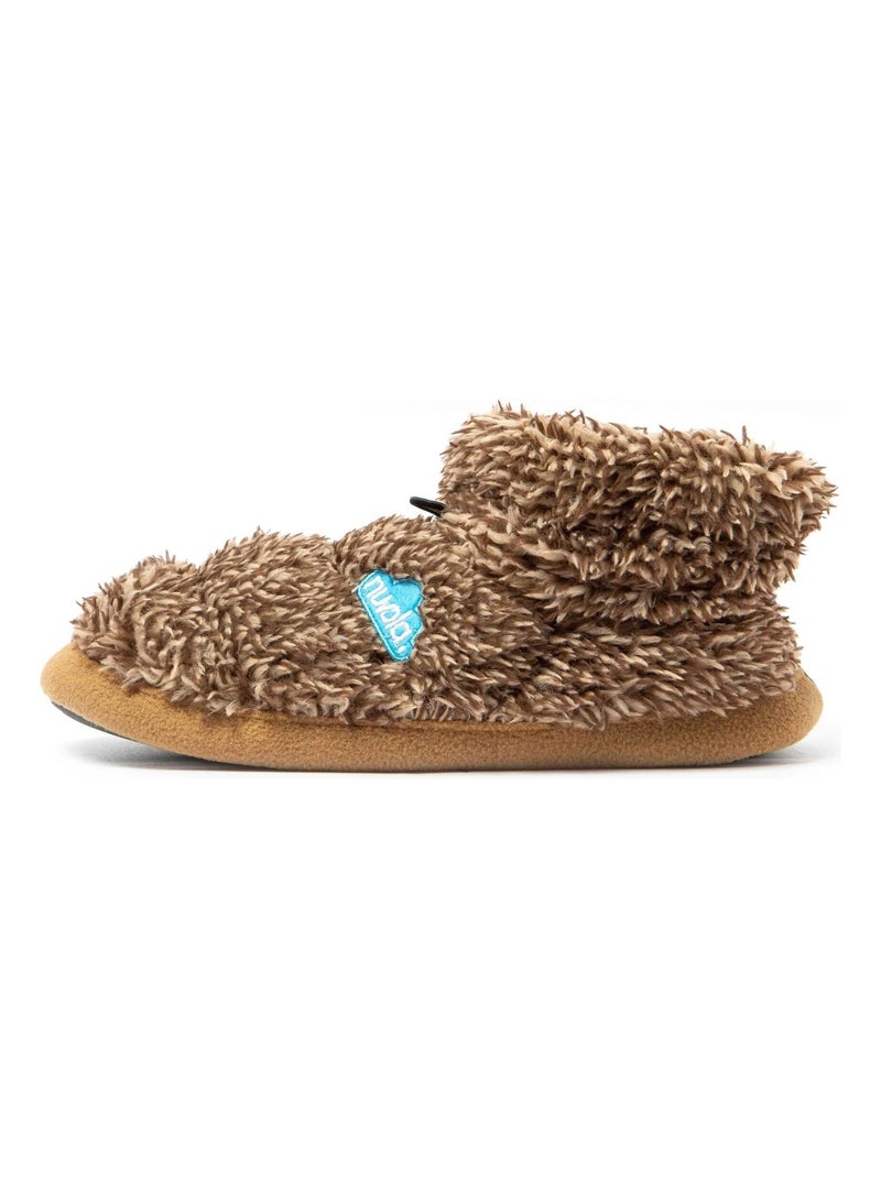 Zapatillas de casa unisex Nuvola con suela de goma Marrón - Kiabi