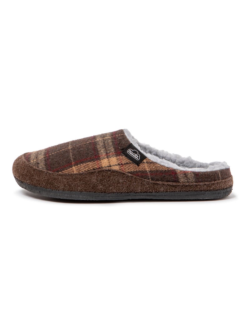 Zapatillas de casa unisex Nuvola con suela de goma Marrón - Kiabi