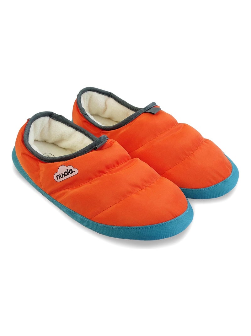 Zapatillas de casa unisex Nuvola con suela de goma Naranja - Kiabi