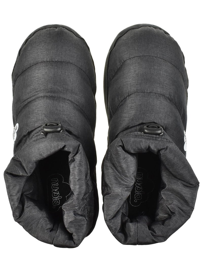 Zapatillas de casa unisex Nuvola con suela de goma Negro - Kiabi