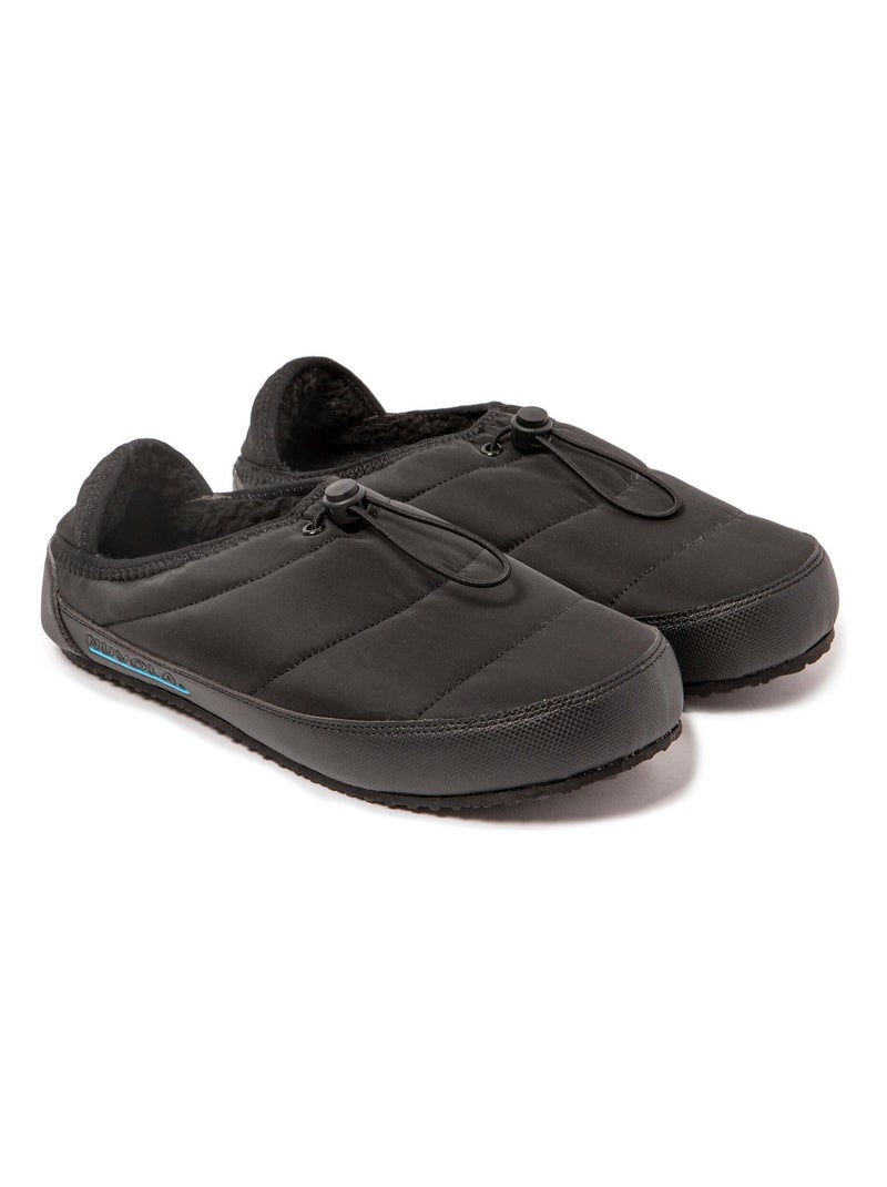 Zapatillas de casa unisex Nuvola con suela de goma Negro - Kiabi