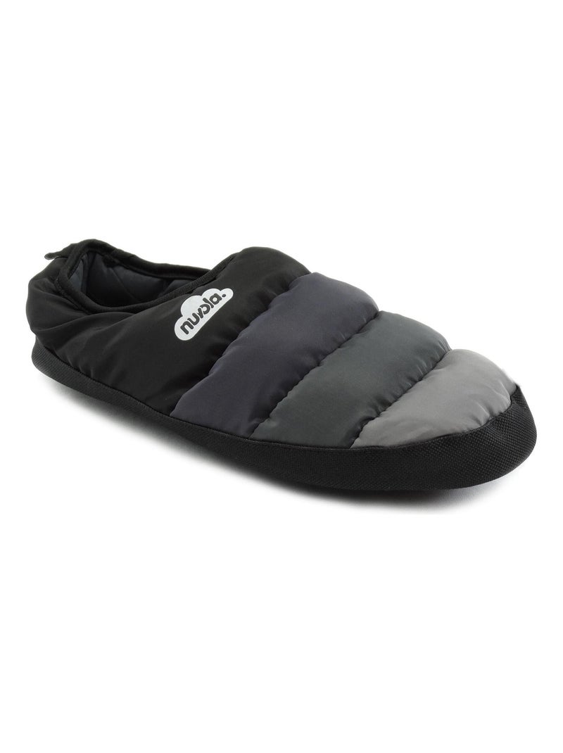 Zapatillas de casa unisex Nuvola con suela de goma Negro - Kiabi