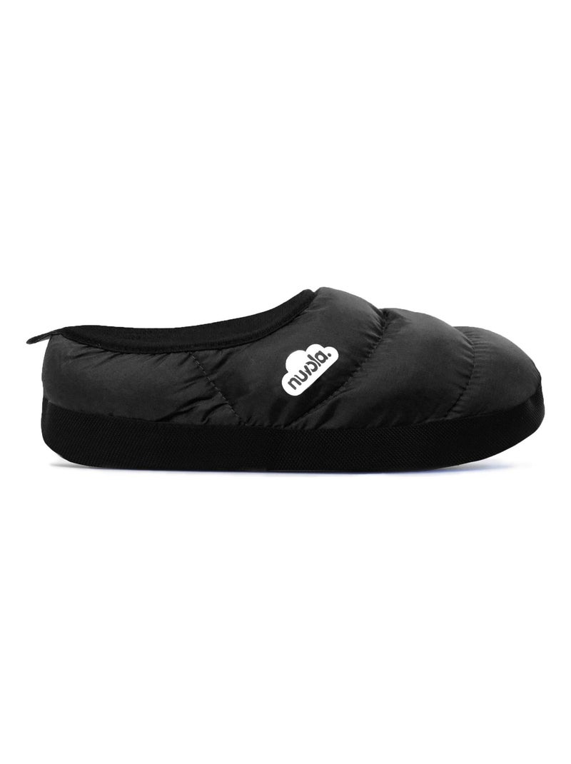 Zapatillas de casa unisex nuvola con suela de goma Negro - Kiabi
