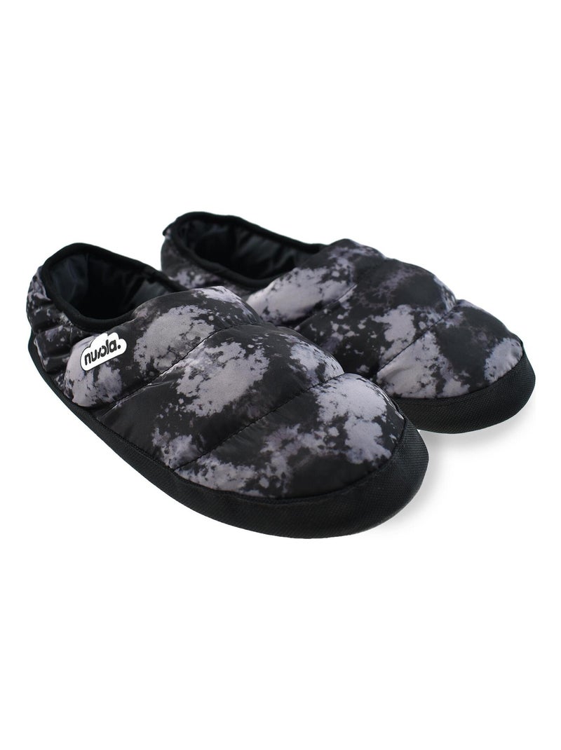 Zapatillas de casa unisex Nuvola con suela de goma Negro - Kiabi