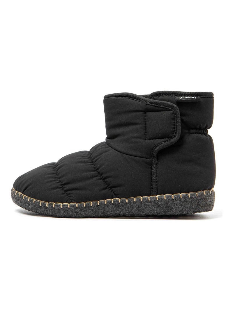 Zapatillas de casa unisex Nuvola con suela de goma Negro - Kiabi