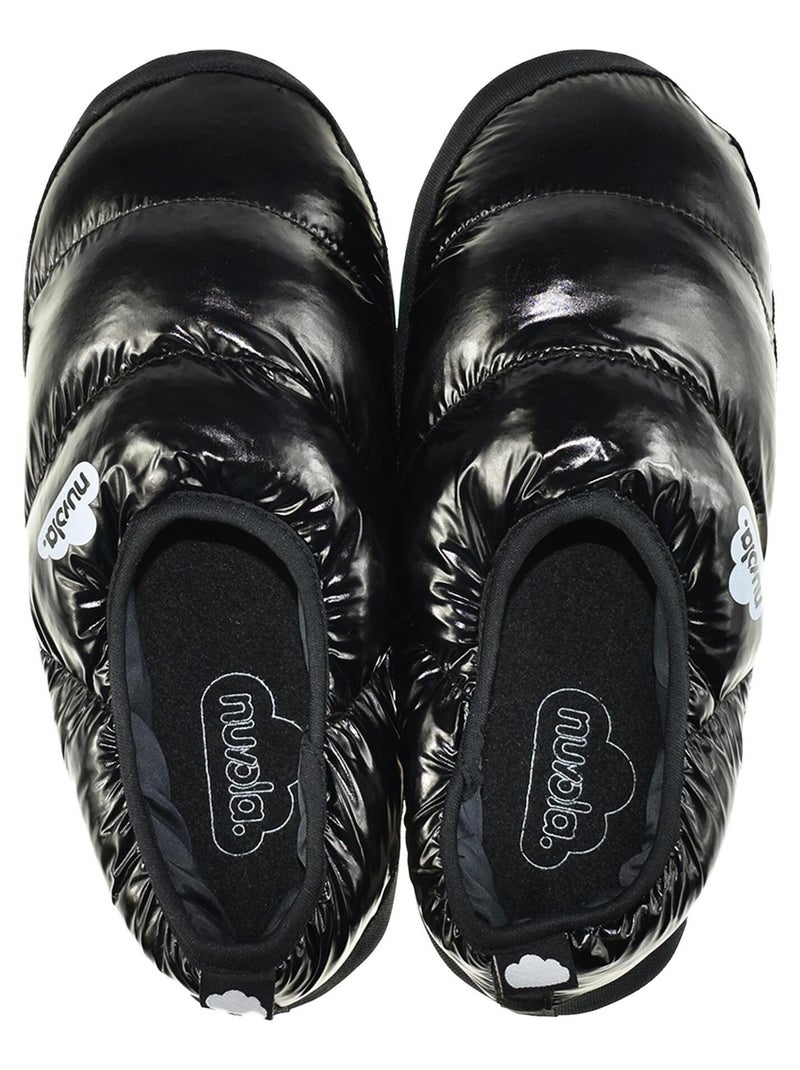 Zapatillas de casa unisex Nuvola con suela de goma Negro - Kiabi