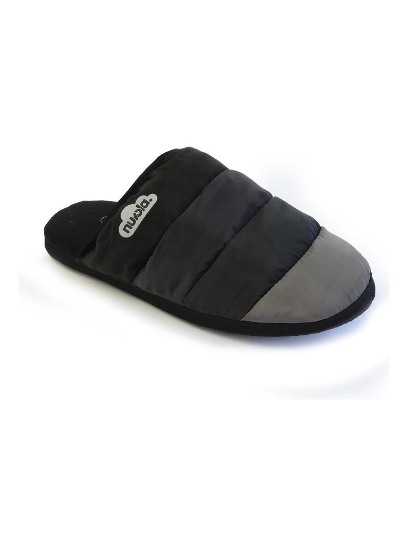 Zapatillas de casa unisex Nuvola con suela de goma Negro - Kiabi