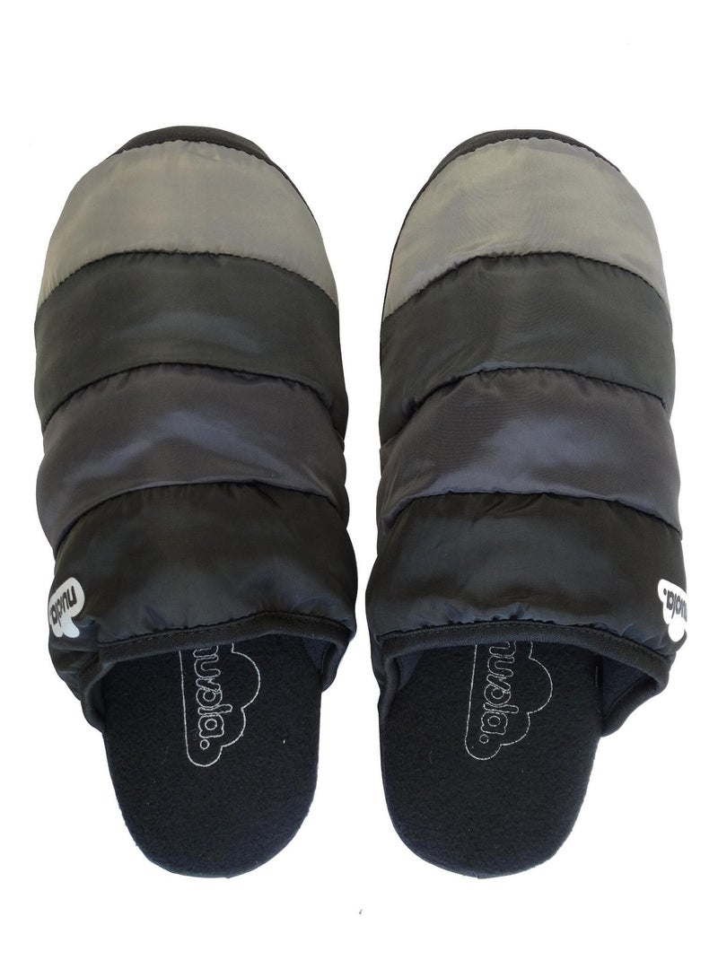Zapatillas de casa unisex Nuvola con suela de goma Negro - Kiabi