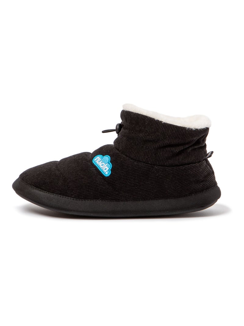 Zapatillas de casa unisex Nuvola con suela de goma Negro - Kiabi