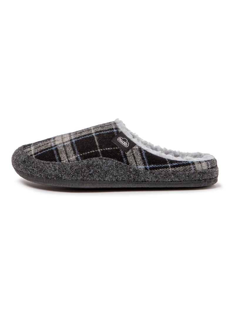 Zapatillas de casa unisex Nuvola con suela de goma Negro - Kiabi