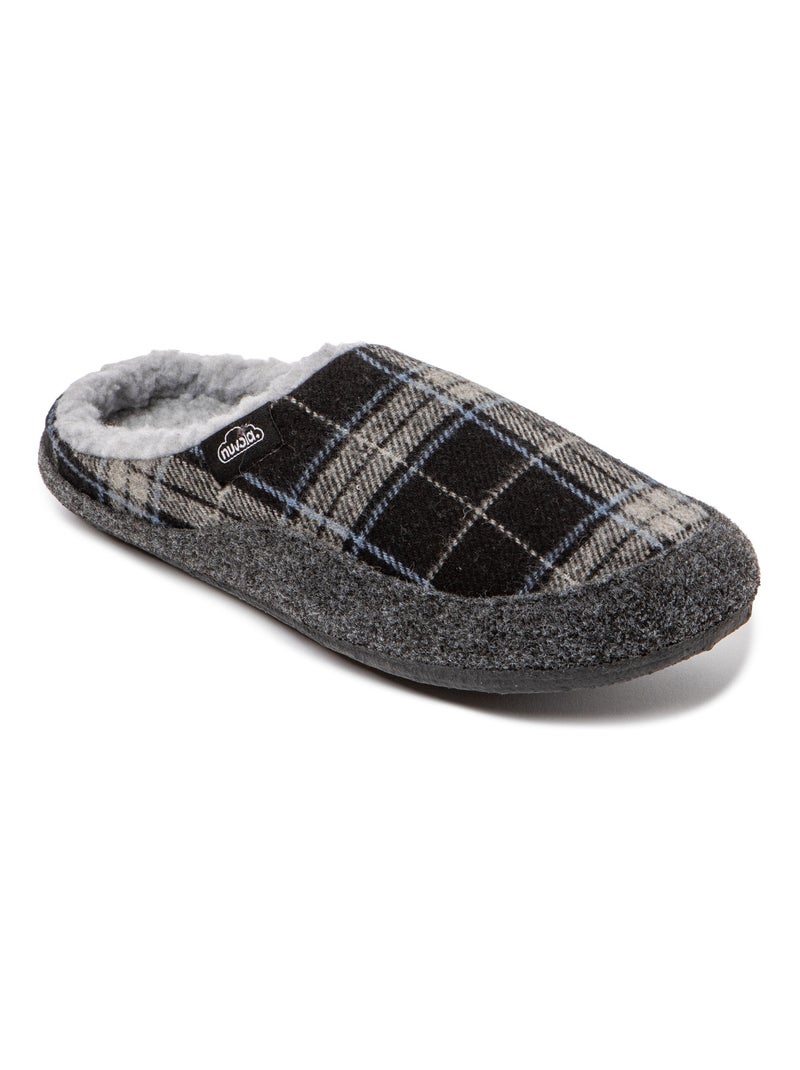 Zapatillas de casa unisex Nuvola con suela de goma Negro - Kiabi