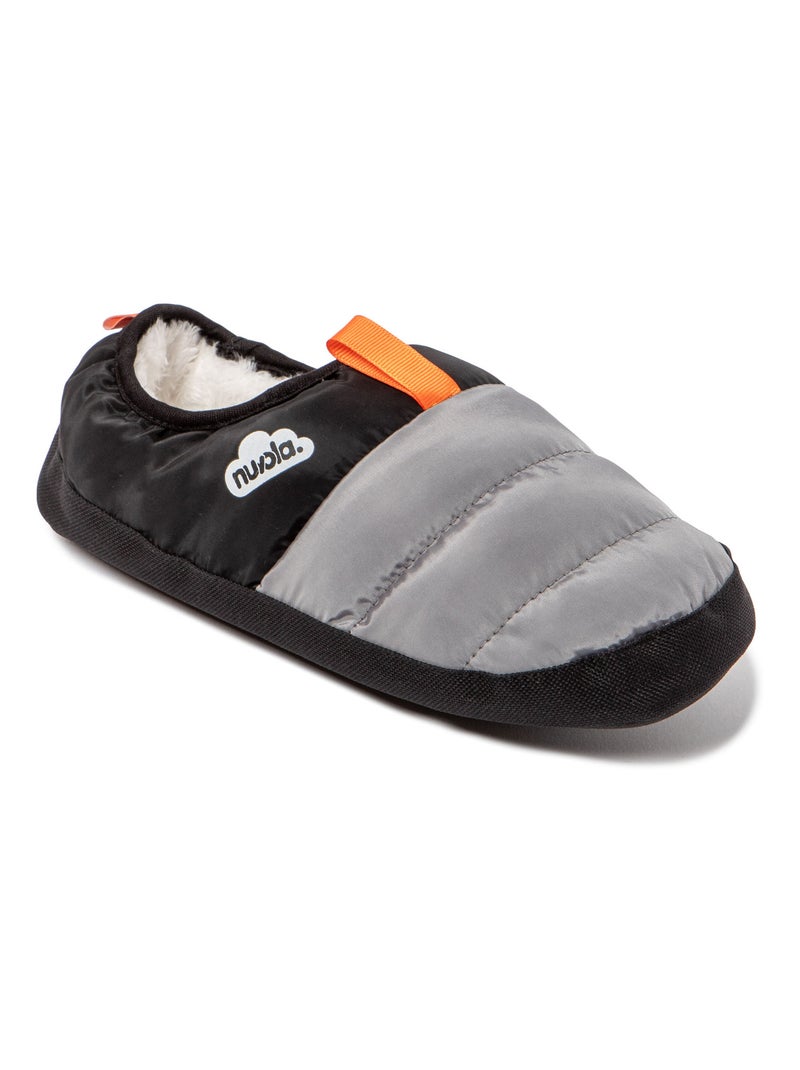 Zapatillas de casa unisex Nuvola con suela de goma Negro - Kiabi