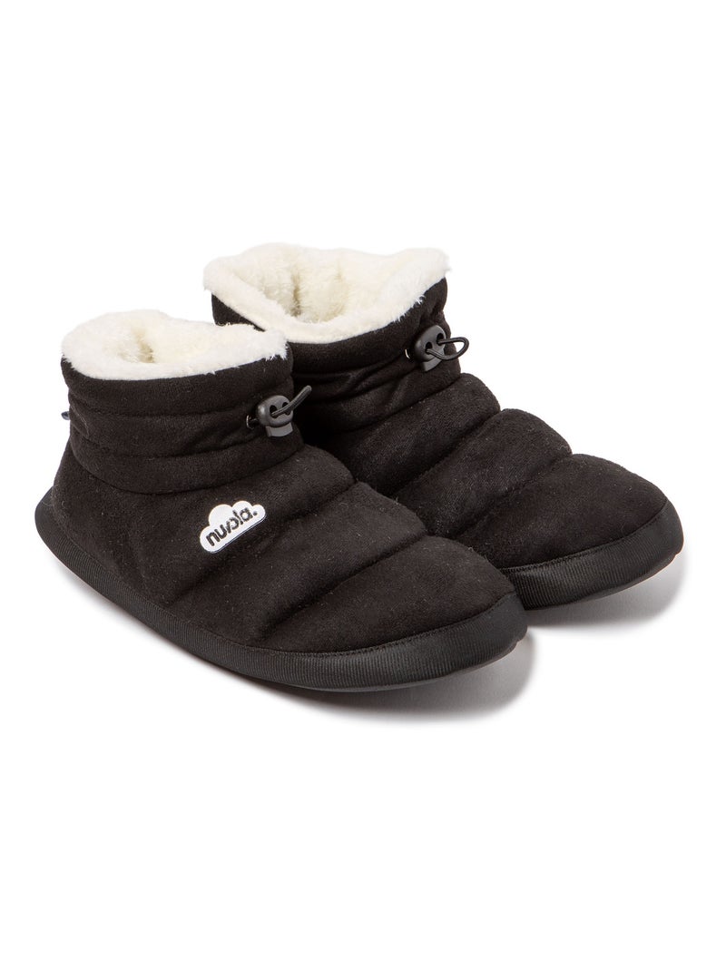 Zapatillas de casa unisex Nuvola con suela de goma Negro - Kiabi