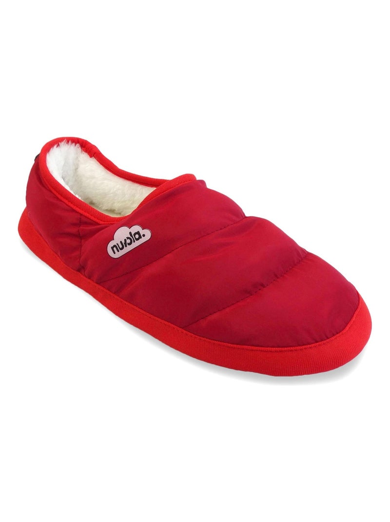 Zapatillas de casa unisex Nuvola con suela de goma Rojo - Kiabi