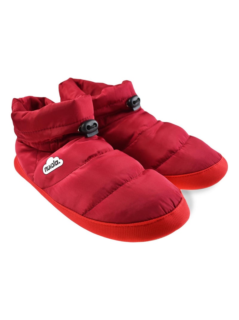 Zapatillas de casa unisex Nuvola con suela de goma Rojo - Kiabi