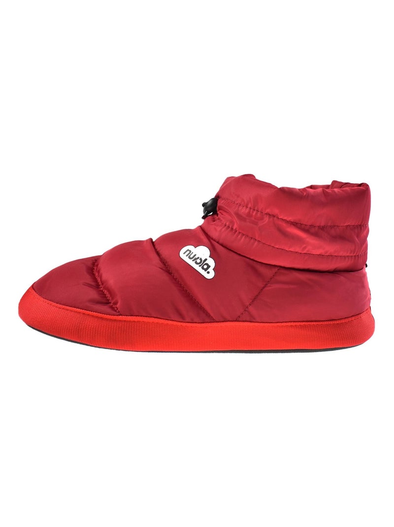 Zapatillas de casa unisex Nuvola con suela de goma Rojo - Kiabi