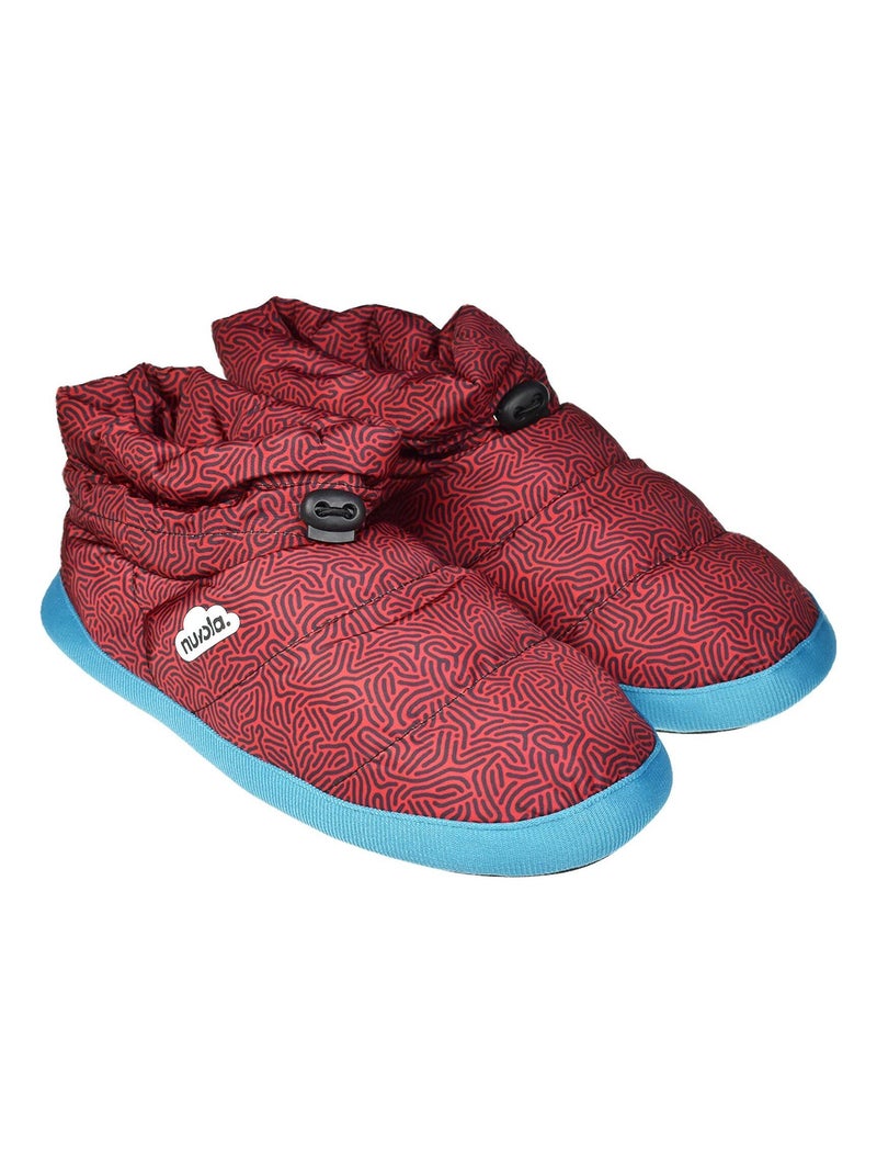 Zapatillas de casa unisex Nuvola con suela de goma Rojo - Kiabi