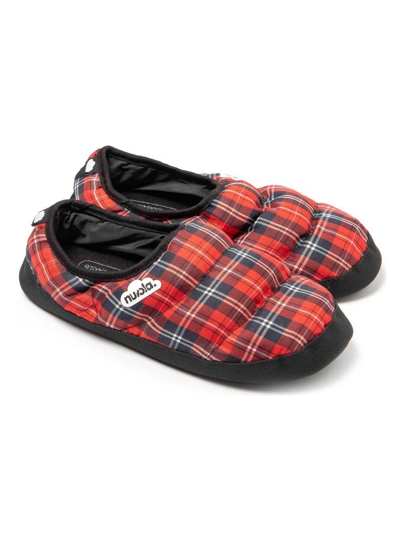 Zapatillas de casa unisex Nuvola con suela de goma Rojo - Kiabi
