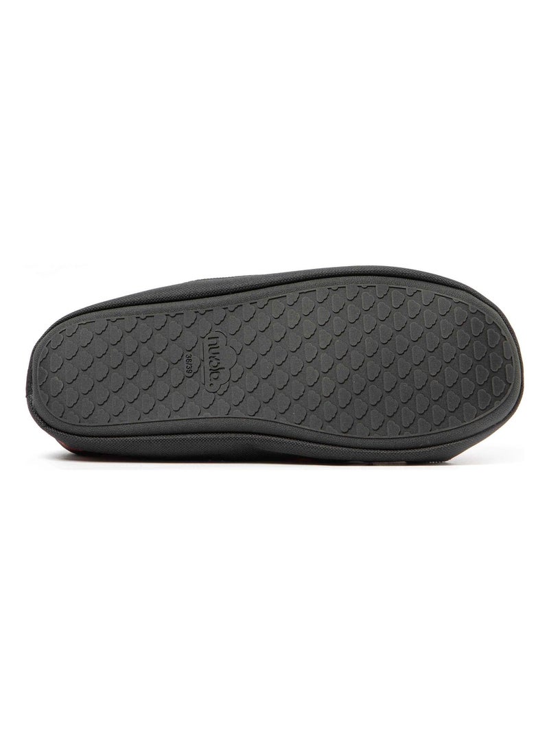 Zapatillas de casa unisex Nuvola con suela de goma Rojo - Kiabi