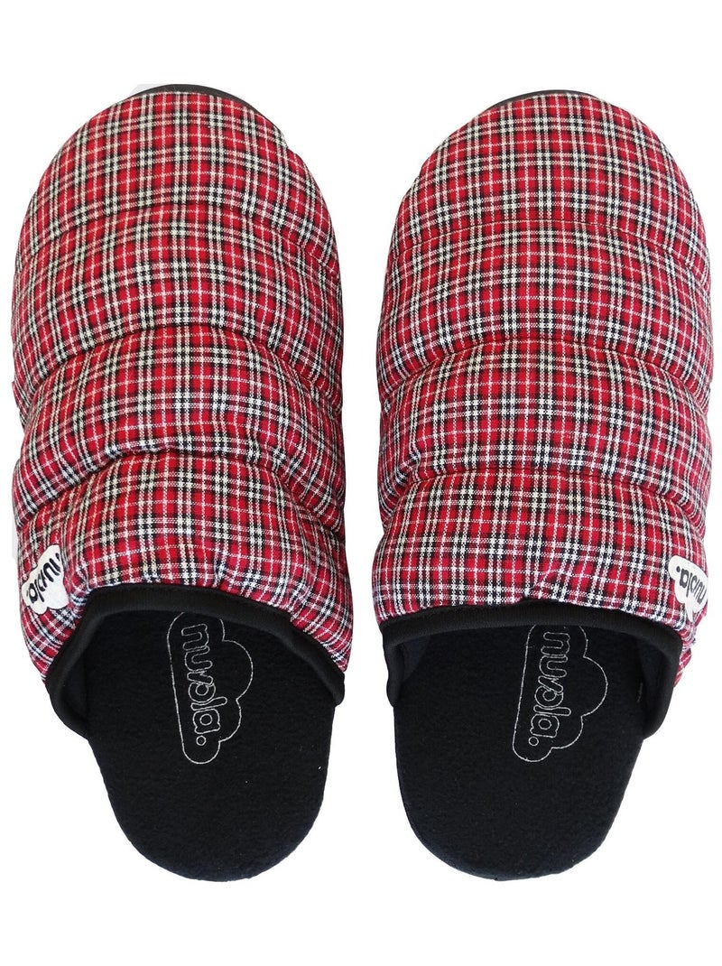 Zapatillas de casa unisex Nuvola con suela de goma Rojo - Kiabi