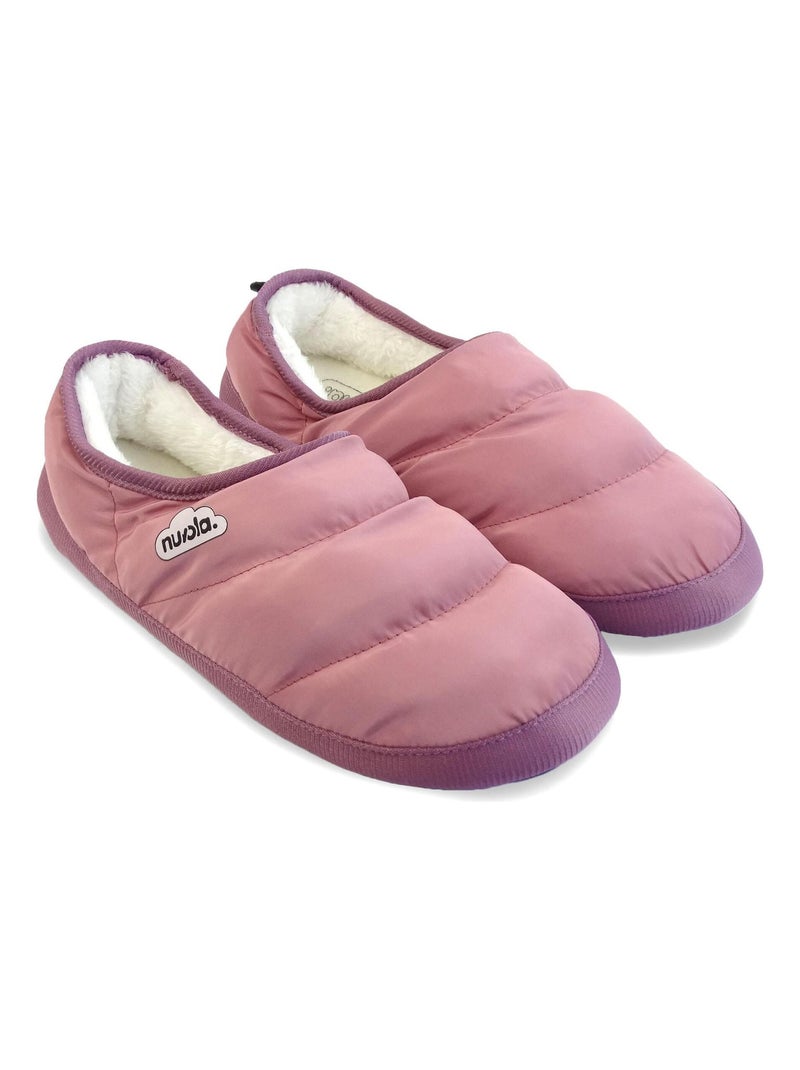 Zapatillas de casa unisex Nuvola con suela de goma Rosa oscuro - Kiabi