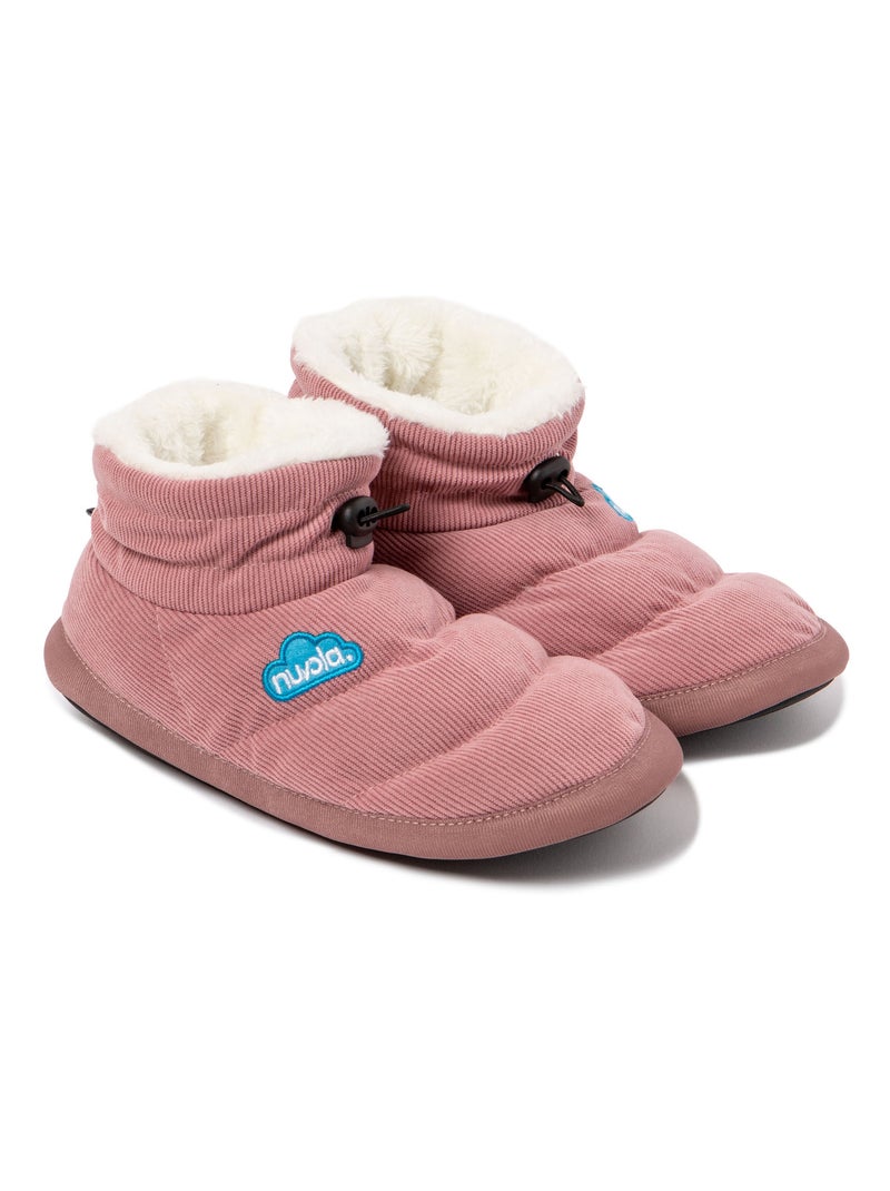 Zapatillas de casa unisex Nuvola con suela de goma Rosa oscuro - Kiabi