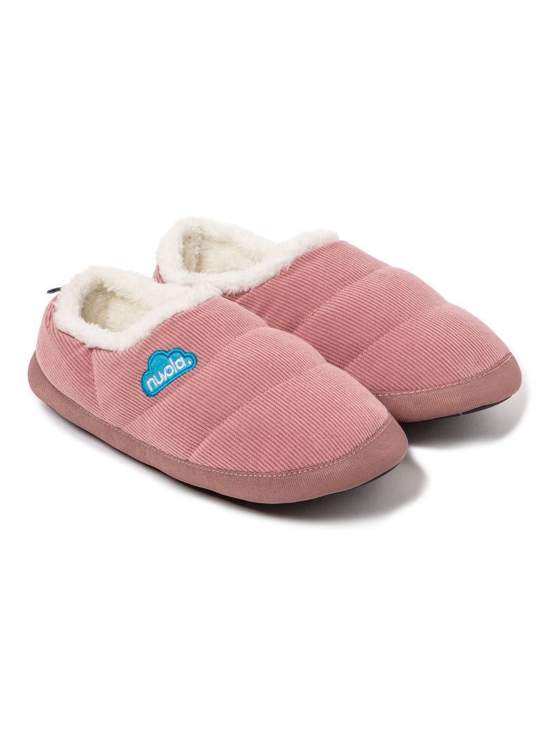 Zapatillas de casa unisex Nuvola con suela de goma Rosa oscuro - Kiabi