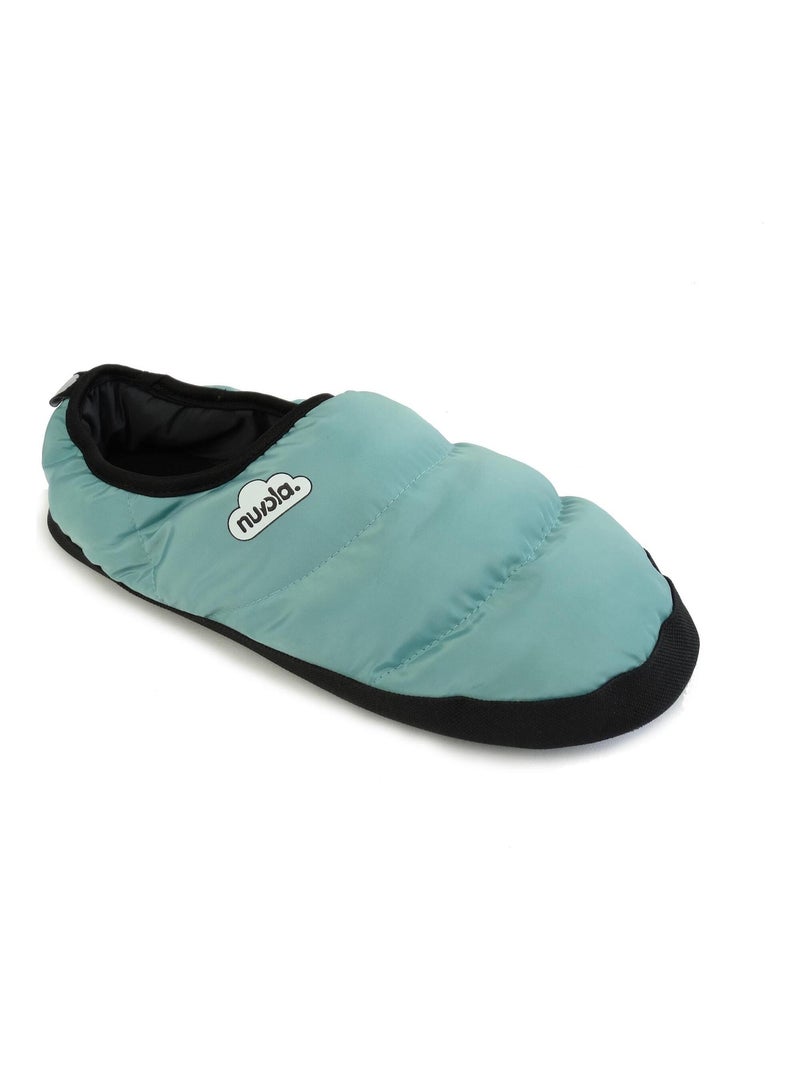 Zapatillas de casa unisex nuvola con suela de goma Verde agua - Kiabi