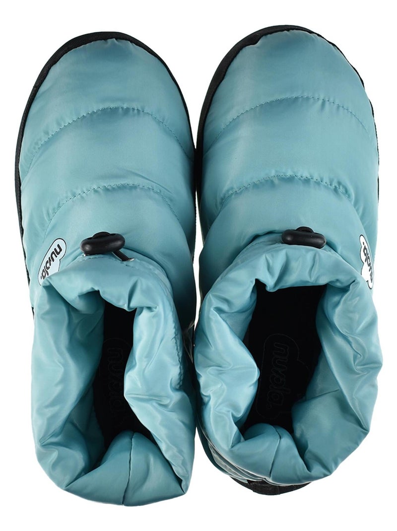 Zapatillas de casa unisex Nuvola con suela de goma Verde agua - Kiabi