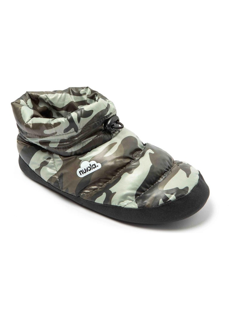 Zapatillas de casa unisex Nuvola con suela de goma Verde - Kiabi