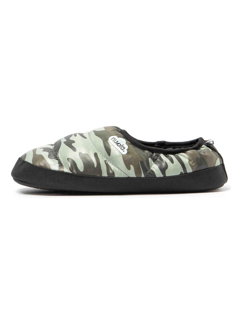 Zapatillas de casa unisex Nuvola con suela de goma Verde - Kiabi